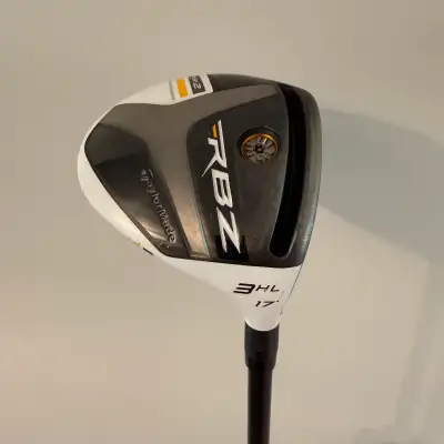 Club: TaylorMade RBZ Stage 2 3 Wood HL (17 Degree) right handed Shaft: TaylorMade Graphite Regular F...
