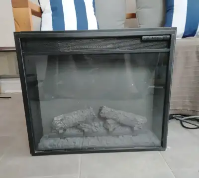 Electric fireplace insert, View more