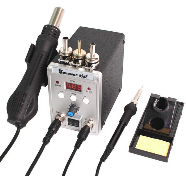 Brand New Soldering Station 8586 760W 2 in 1 Digital Display SMD in General Electronics in Mississauga / Peel Region