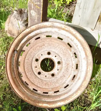 15 inch. 5 bolt. Only have three 7 inch wides . Selling the 7 inch rims individually. - I also have...