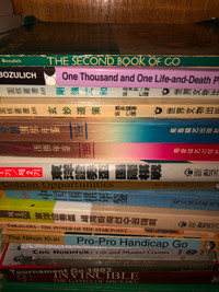 Go/Baduk books for sale.