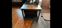 Side coffee table ..cat/dog kennel Crate