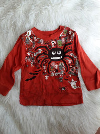 Halloween long sleeve shirt size 18mnths