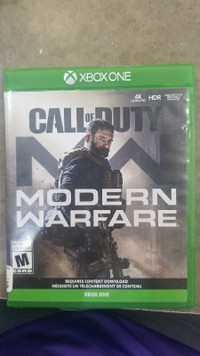 COD Warfare Xbox 1 game