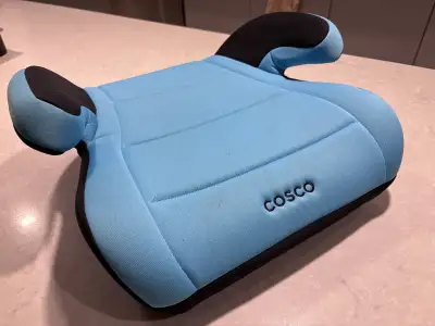 Cosco Topside Backless Booster Car Seat - Blue/Black - Great Con, View more