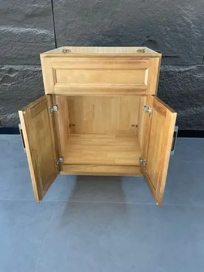 MDF and Solid Wood Bathroom Vanities Standing 24" to 72" sizes, View more