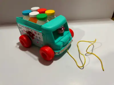 Fisher Price Milk Wagon-like new, View more