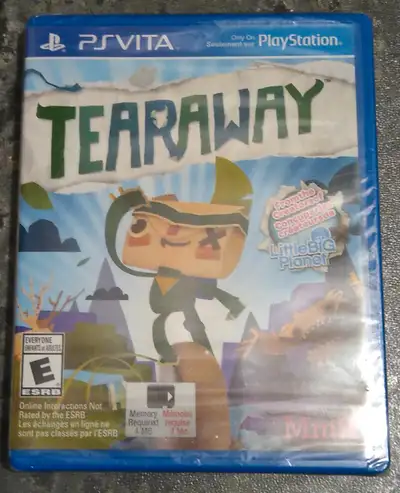 Tearaway PS VITA (Sony PlayStation Vita, 2013) Brand New&Sealed, View more