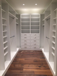 Custom Closet Organizers & cabinetry 