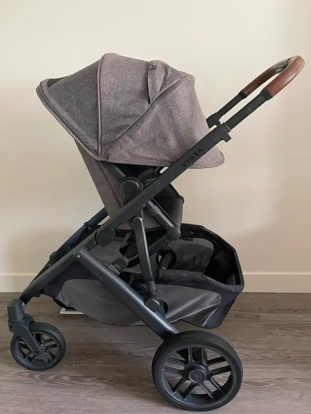 Uppababy Vista V2 with Toddler Seat and Bassinet in Strollers, Carriers & Car Seats in Edmonton - Image 6