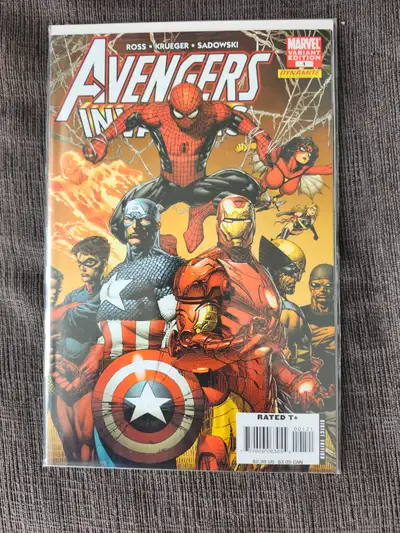 Avengers Invaders #1B David Finch variant $6 Captain Britain and the MI13 #1 (Marvel Comics, 2008) $...