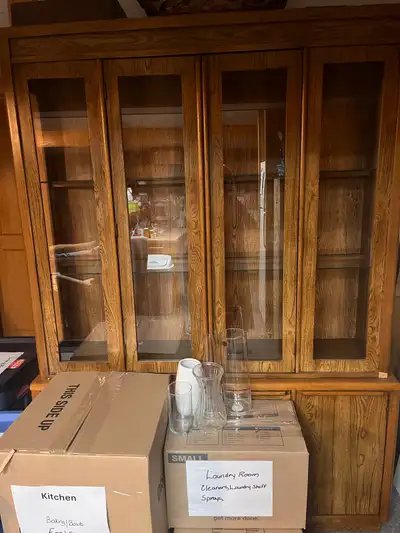 Oak Display Cabinet, View more