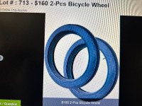 713 - $160 2-Pcs Bicycle Wheel FAT BIKE