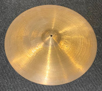 RARE VINTAGE UFIP RIDE AND CRASH CYMBALS