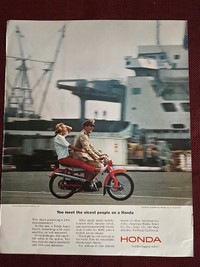 1964 Honda 50cc Original Ad