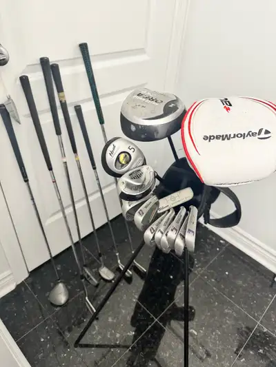 Golf Club Set + bag (TaylorMade, WilsonProStaff, AMF, , View more