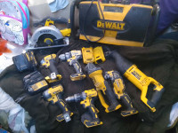 Dewalt tools set 