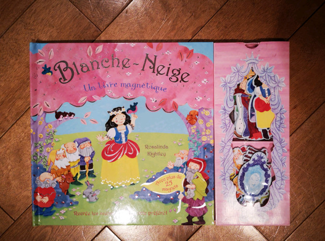 Livre Blanche-Neige avec des aimants in Children & Young Adult in Longueuil / South Shore
