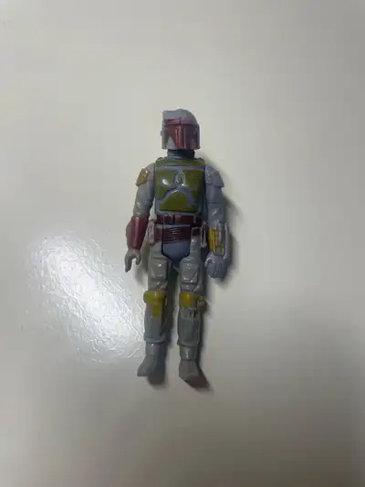 Authentic vintage Kenner Boba Fett action figure from 1979. Marked CPG 1979 and Hong Kong. The figur...