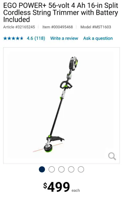 Price is firm. Brand new. Tool only. You can compare it with $499+tax with a 4ah battery. This is th...
