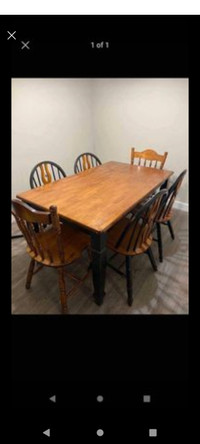Solid Wood Dining Table 6 Chairs Kitchen Tables FREE DELIVERY 