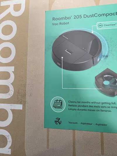 I'm selling iRobot Roomba 205 DustCompact Vac Robot! This handy robot vac cleans for months without...