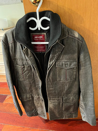 Leather Jacket - Jack & Jones Vintage