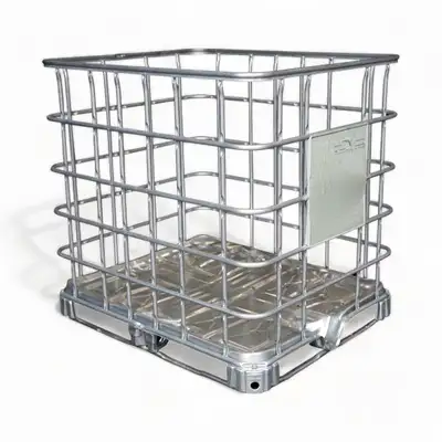 IBC Tote Cages - All Metal Galvanizes Steel, View more