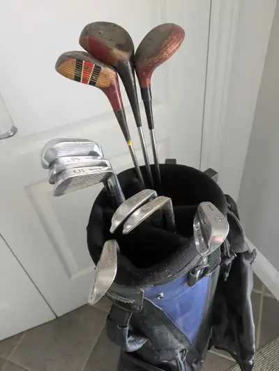 vintage Wilson irons and woods, View more