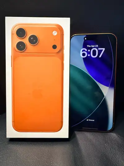 New iPhone 17 Pro Max 256gb Cosmic Orange, View more