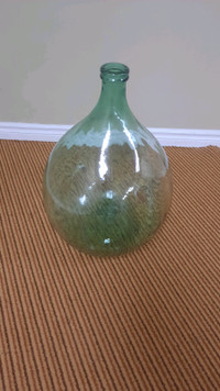 Demijohn 54 liters,xxl vintage
italian-glass vases,light green 