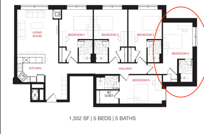 -Preston House. 1 bed 1 bath lease takeover fall 2026. -12-month term. -Steps away from Laurier - Di...
