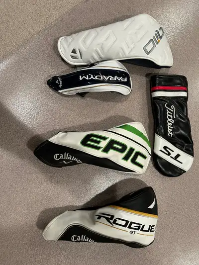 Pre-owned golf club headcovers, View more