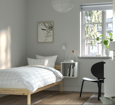 brand new Ikea twinsize bed, View more