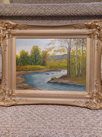 Oil painting by chatham kent artist Margaret Staniewicz
