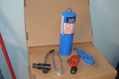 Plumbing Tools, Torch and Repair Parts, Case Included, View more