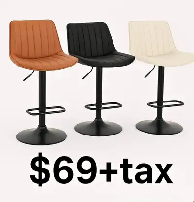 Looking for the perfect bar stools for your kitchen, dining area, or home bar? These brand new, in-b...
