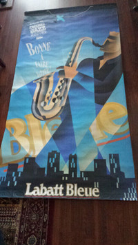 IMMENSE affiche festival de jazz MONTREAL Labatt Bleue
