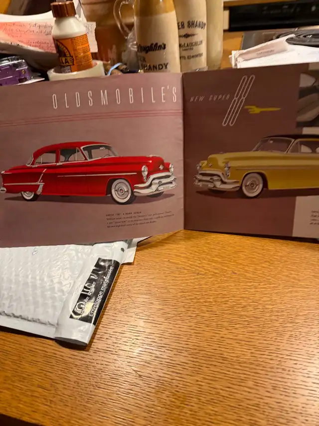 Vintage 1953 Oldsmobile Sales brochure Mint in Arts & Collectibles in Edmonton - Image 3