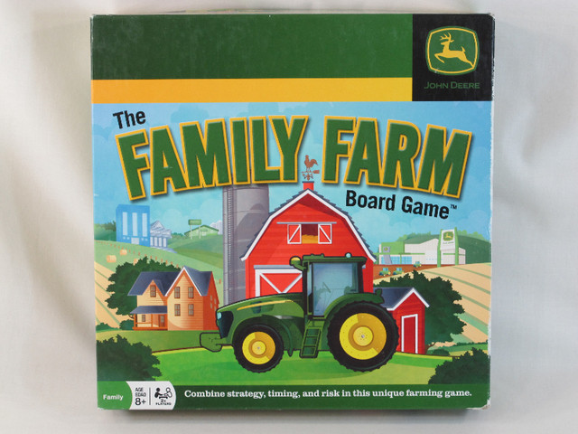 The Family Farm 2008 Board Game John Deere Fundex 100% Complete in Toys & Games in Regina