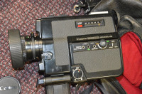 Canon 514XL-S 8mm Film Movie Camera with accessories