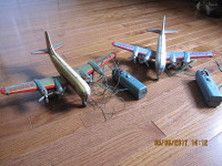 Two Tin Airplanes in Very Good Condition