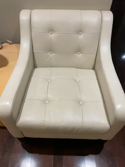 Single Synthetic leather armchair, View more