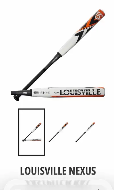 Louisville slugger fast pitch bat, View more