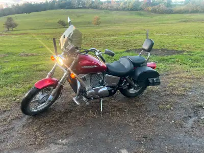 2005 Honda shadow spirit 1100, bikes in very good shape I am the 2nd owner bike had 20000kms on it w...