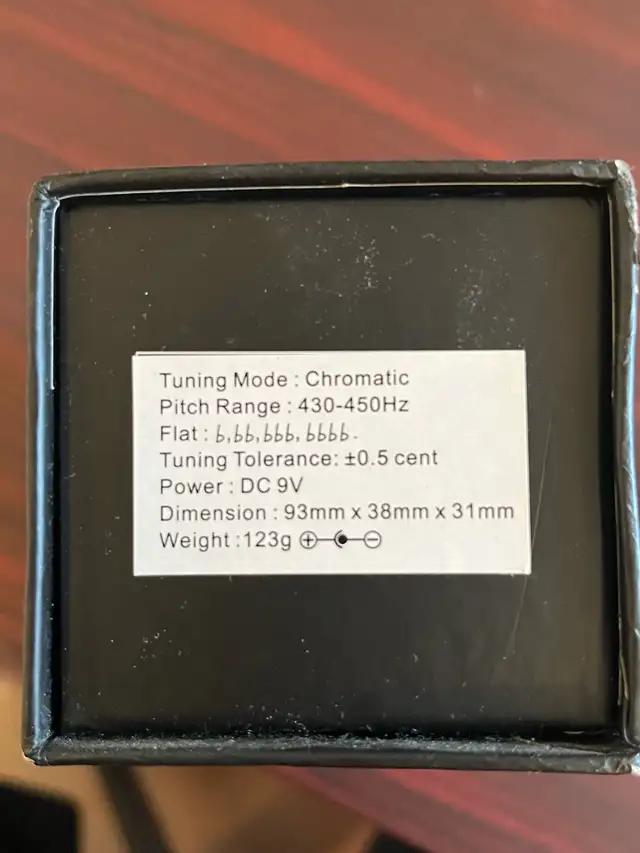 Tom'sline AT-07 Chromatic Guitar Tuner in Amps & Pedals in Mississauga / Peel Region - Image 3