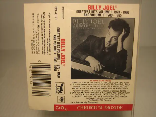 BILLY JOEL - GREATEST HITS VOLUME 1 AND VOLUME 2 CASSETTE TAPE in Arts & Collectibles in London - Image 3
