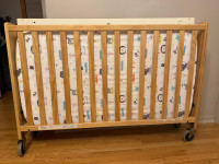 Foundations Folding Full-Size Infant/Toddler Crib