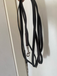 Leather Draw Reins with Snaps 