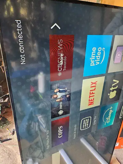 65" ONN 4K ROKU SMART TV FROM $300 NOT NEGOTIABLE, View more
